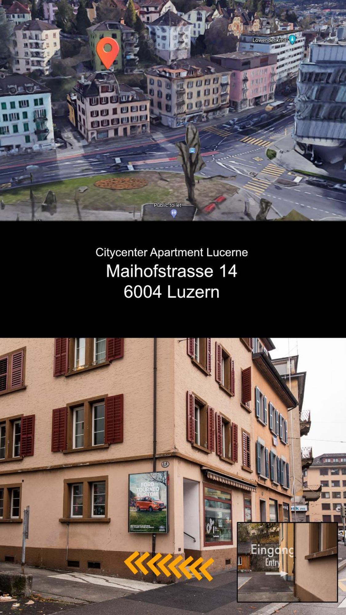 Citycenter Apartment With Parking Luzern Buitenkant foto